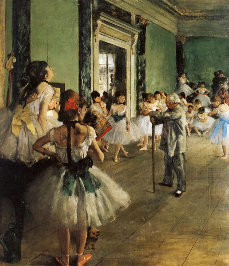 Degas- La classe de danse 1874