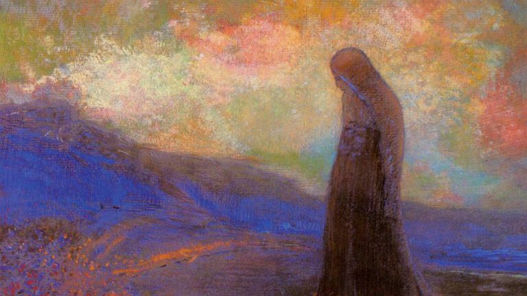 "Reflections", Odilon Redon (1900-05)